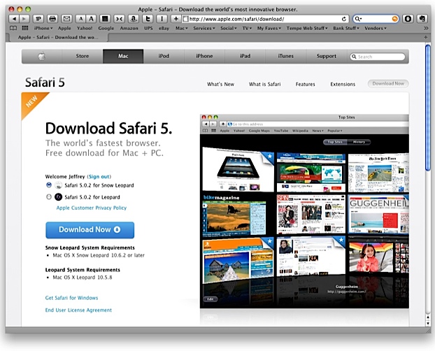Safari 7.0 Download For Mac